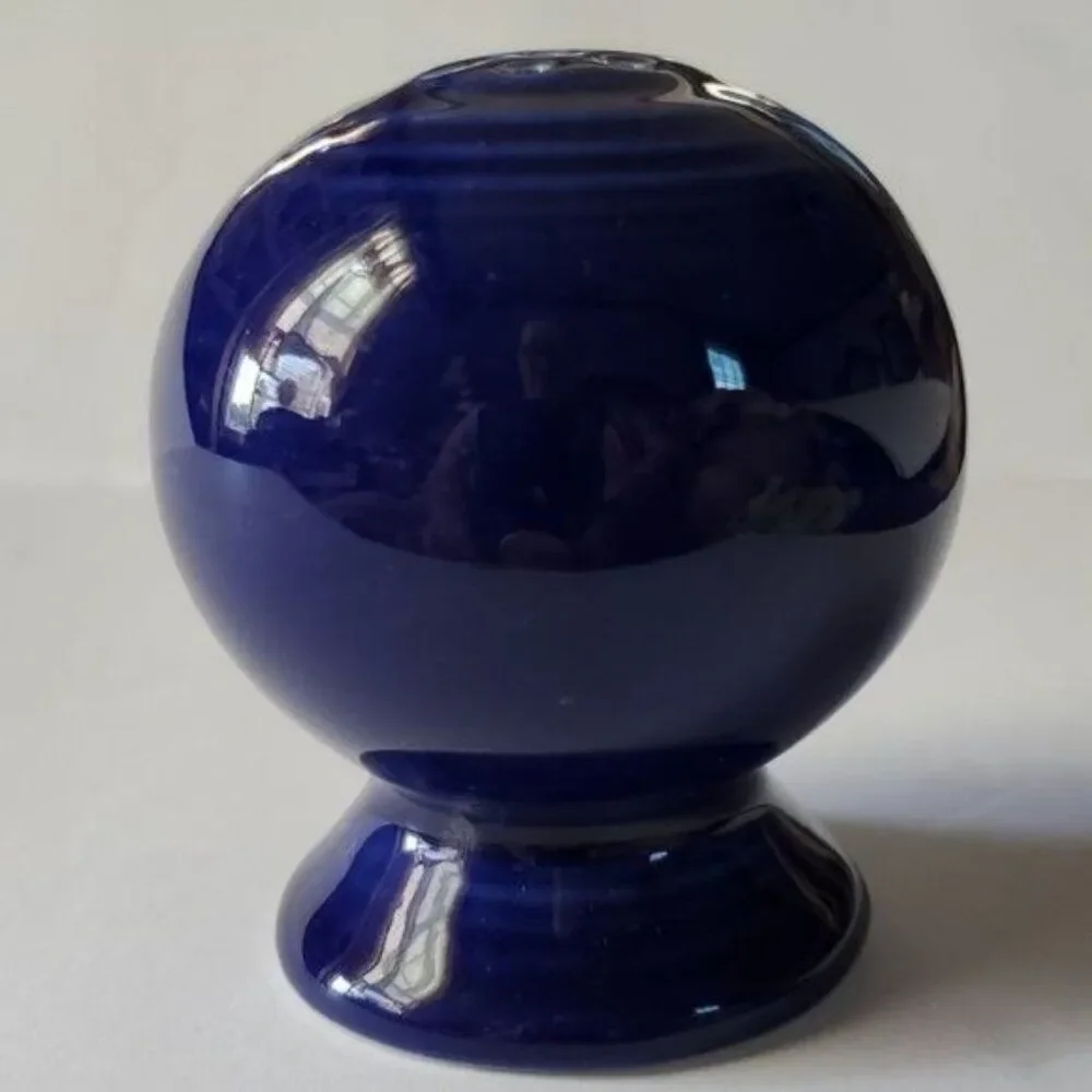 Fiestaware Fiesta Small Shaker Salt Pepper CERAMIC Twilight Blue 2